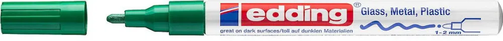 Edding Marker, Edding, 1-2 mm, Verde