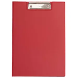 Maul Clipboard dublu A4, plastifiat PP, MAUL Poly - rosu