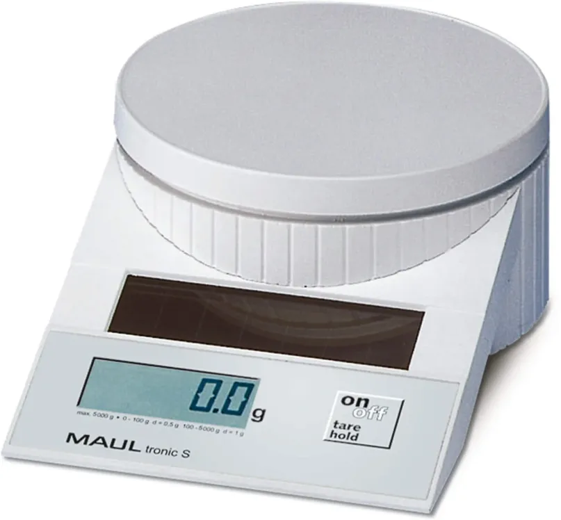 Maul Cantar pentru corespondenta, solar, MAUL tronic S, 2000 g - alb