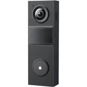 Camera Supraveghere TP-Link wireless cu sonerie Tapo D205, 2K 3MP, unghi de vizualizare larg 160°, detectare inteligenta de persoane, baterie reincarcabila 5200mAh, suporta panou solar Tapo, Two-Way Audio, IP54