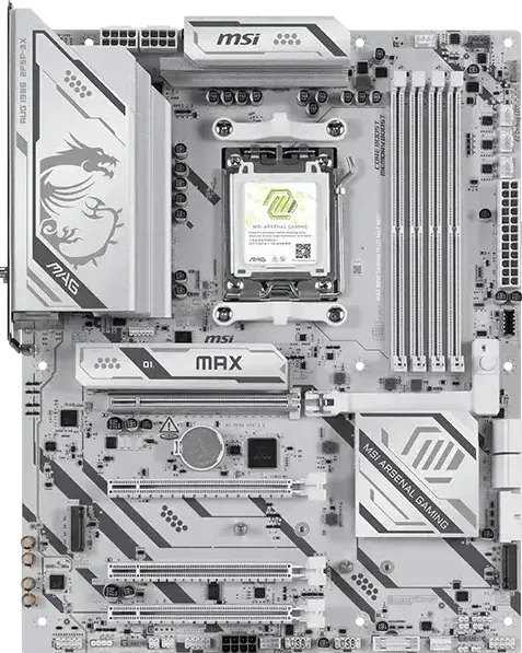 Placa de Baza MSI MB MSI AMD AM5 MAG B850 TOMAHAWK MAX WIFI II
