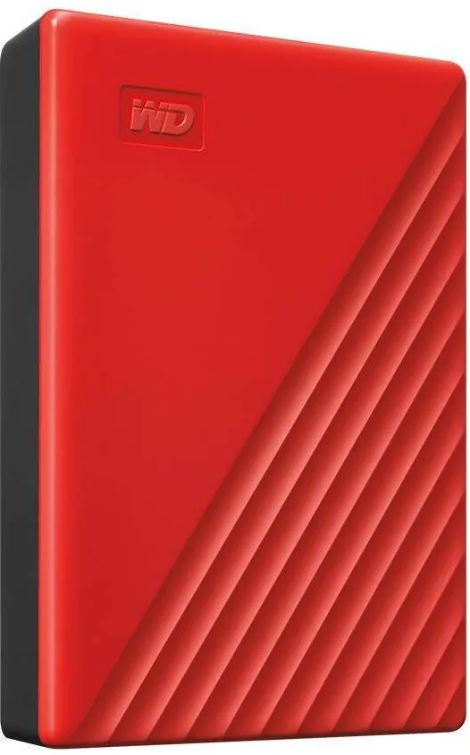 Hard Disk Extern WD My Passport 4TB USB 3.0 Red