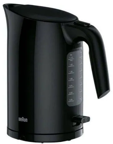 BRAUN Fierbator, WK 3000BK, PurEase, Negru