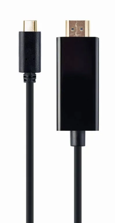 Adaptor Gembird A-CM-HDMIM-02 USB-C to HDMI-male , 4K 60Hz, 2m, black