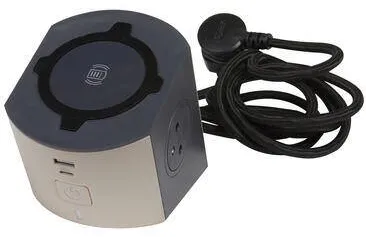 Prelungitor Legrand 2x2P+Z Induction+USB A/C