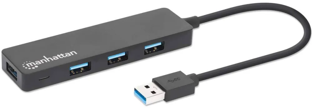Hub USB MANHATTAN 4-Port USB 3.2 Gen 1