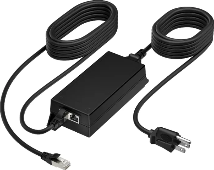 Adaptor Poly PoE++ 65W 2.5G Adapter with 3.66m CAT6A Cable and Power Cord