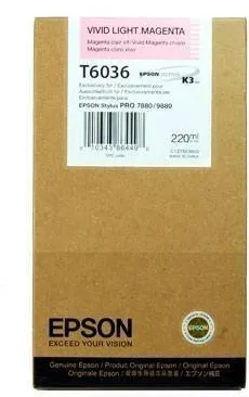 Cartus Imprimanta Epson VIVID LIGHT MAGENTA C13T603600 220 ML ORIGINAL STYLUS PRO 7880
