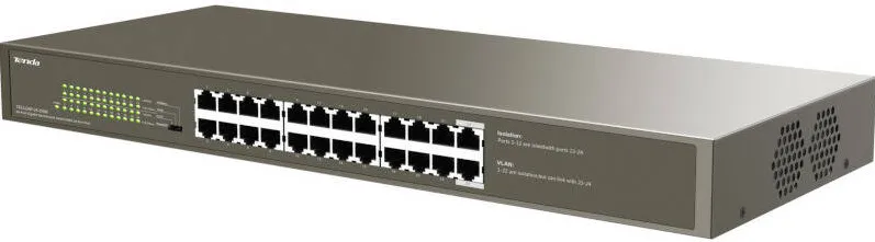 Switch Tenda Gigabit TEG1124P-24-250W