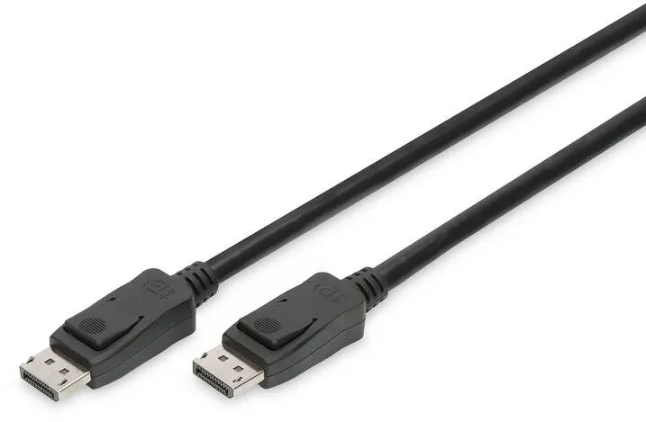 Assmann DisplayPort Male - DisplayPort Male, v1.4, 2m, negru