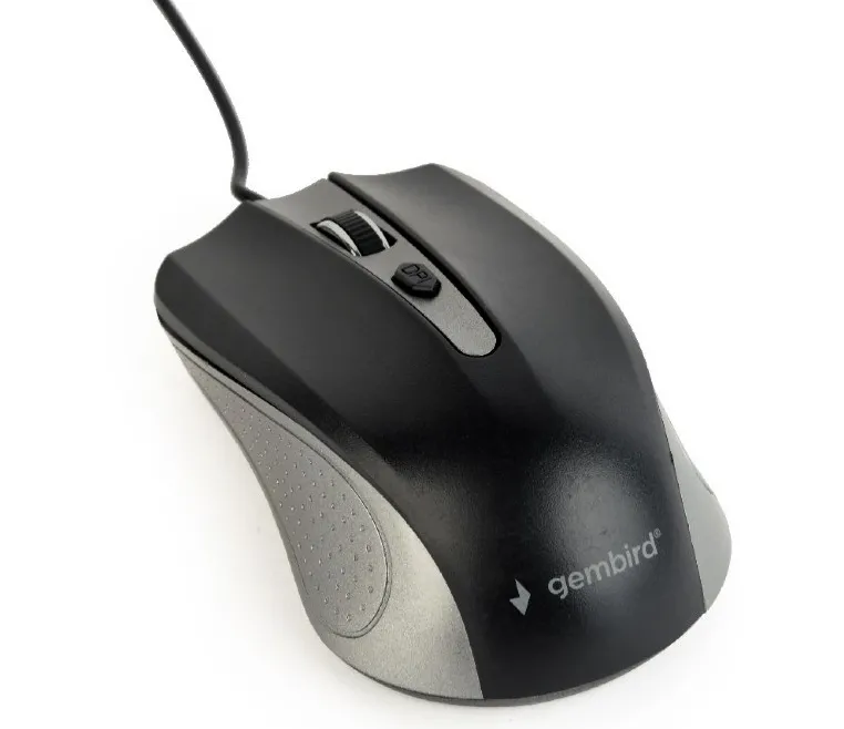 Mouse Gembird MUS-4B-01-GB Black-Grey