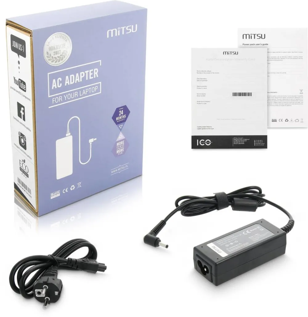 Alimentator Laptop MITSU Mitsu 19v 2.37a (4.0x1.35) charger / - Asus ZM/AS19237E