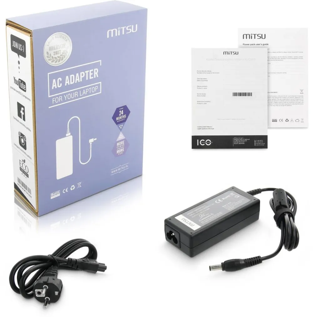 Alimentator Laptop MITSU 19v 3.16a (5.5x3.0 pin) - samsung