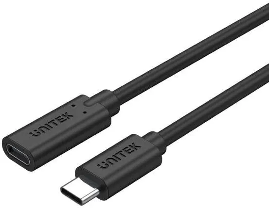 Cablu Date Unitek C14086BK-1.5M USB USB 3.2 Gen 2 (3.1 Gen 2) USB C Black