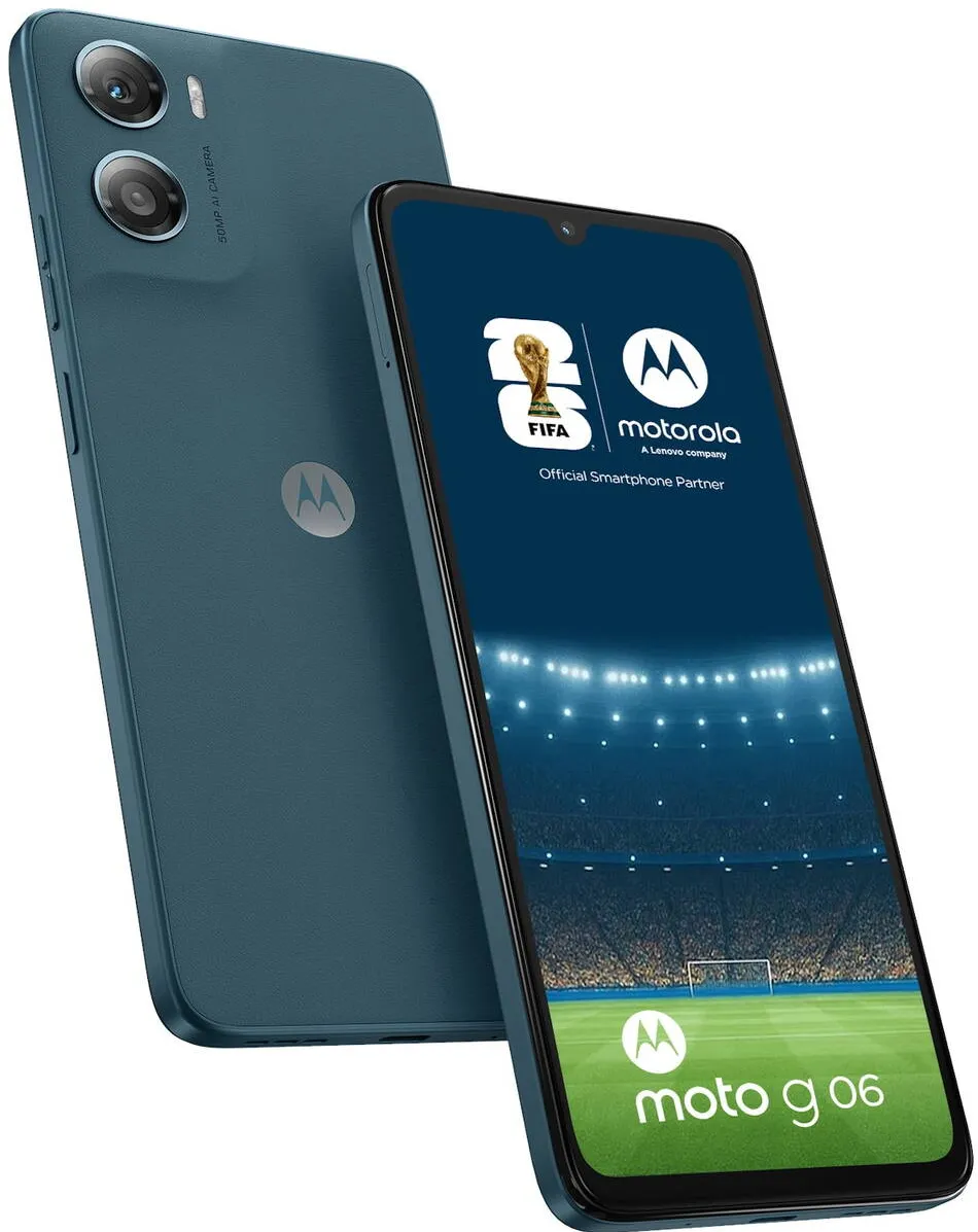 Smartphone MOTOROLA Telefon mobil Motorola G06 Dual SIM, 64GB, 4GB RAM, Tapestry