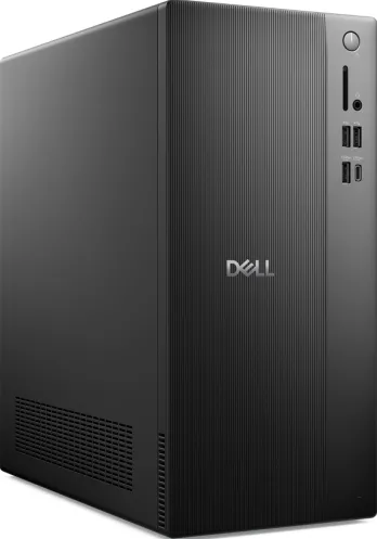 Sistem desktop Dell Tower ECT1250, Intel Core i3-14100, RAM 8GB, SSD 512GB, Intel UHD Graphics 730, Windows 11 Pro