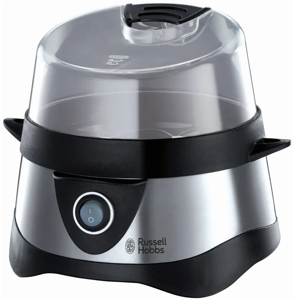 RUSSELL HOBBS Aparat pentru fiert si prajit oua Russell Hobbs 14048-56 Cook@Home, 365 W, 7 buc, Inox