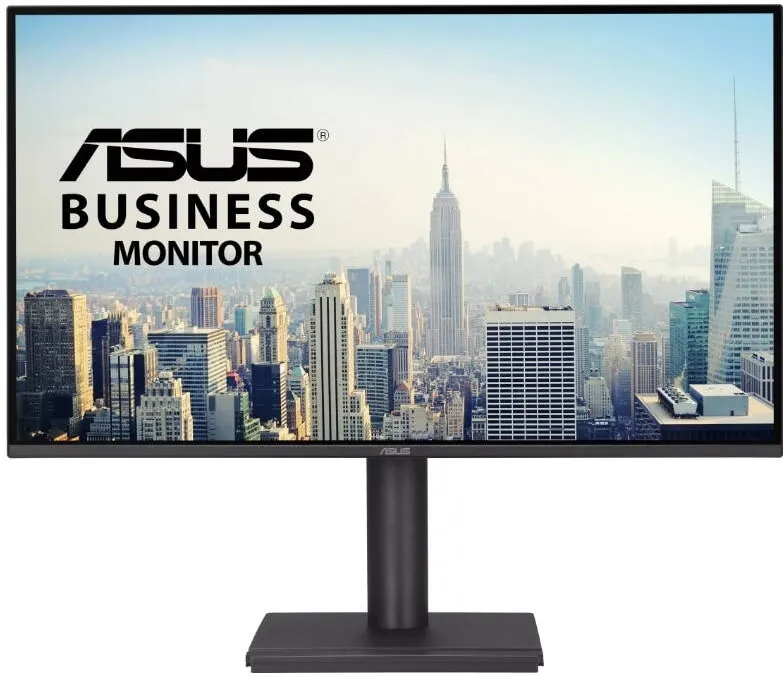 Monitor Asus Monitor IPS LED ASUS 27" BE27AQ, QHD 2560 x 1440, HDMI, DisplayPort, Boxe, Pivot, 75 Hz, 5 ms Negru