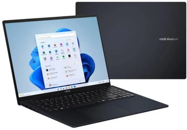 Laptop Asus Laptop ASUS VivoBook 16 M1607GA-MB004W Ryzen AI 7 445 16inch 16GB 512GB Windows 11 Home Albastru
