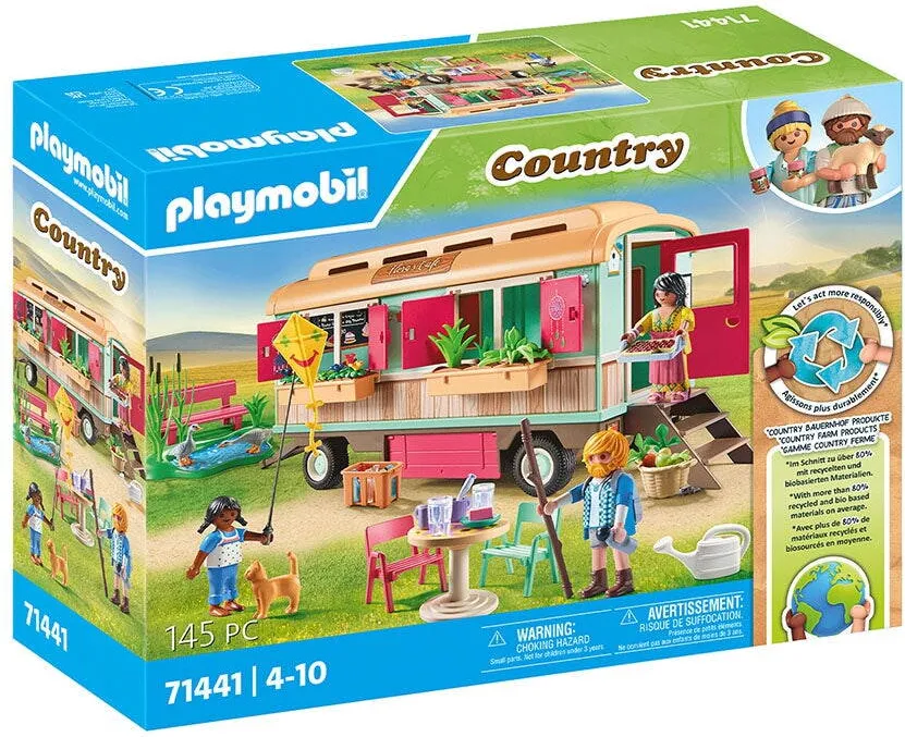 Jucarie Educationala PLAYMOBIL Country - Cafenea cu gradina de legume