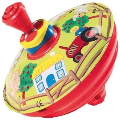 Jucarie Educationala Lena Titirez Lena, Plastic/Metal, 16 cm, Multicolor
