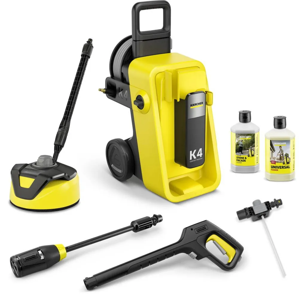 Karcher Kärcher K 4 Comfort Premium Home pressure washer Upright 420 l/h 1800 W Yellow