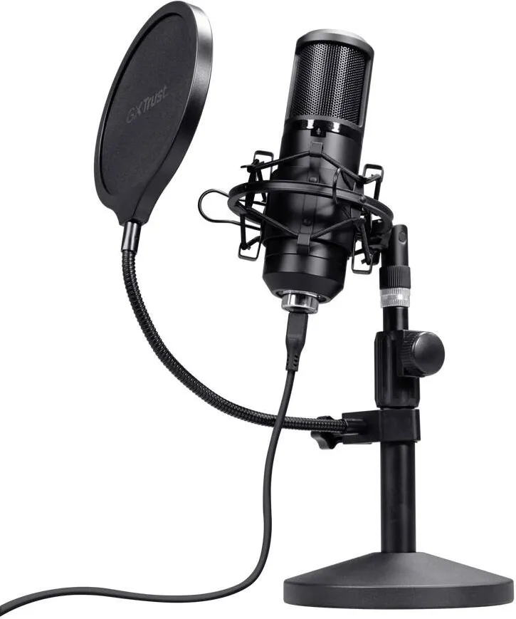 Microfon TRUST Trust GXT 269 Emita II Black Studio microphone