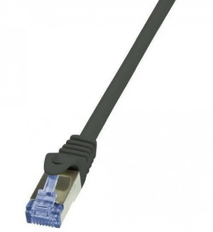 Accesoriu Retea Logilink - Patchcord Cablu Cat.6A 10G S/FTP PIMF PrimeLine 3m negru