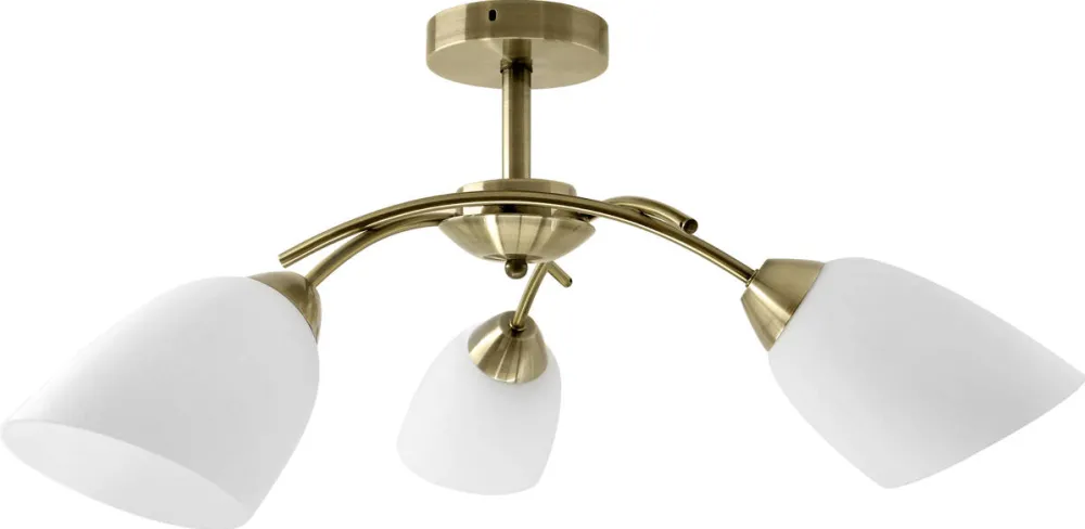 ACTIVEJET ceiling light NIKITA 3P E37 3x40W Patine
