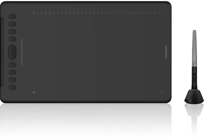 Tableta Grafica HUION HUION H1161 graphic tablet 5080 lpi 279.4 x 174.6 mm USB Black
