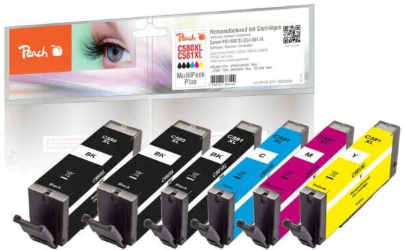 Cartus Compatibil Peach Inlocuitor Pentru Epson Nr.202, bk, PEA, T02E1, REM, FW