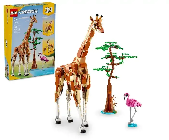 LEGO Creator 3-in-1 Animale salbatice din safari 31150