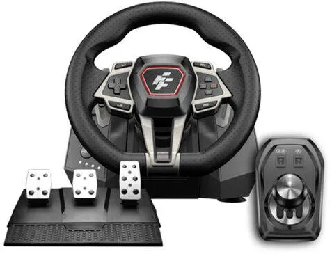 Volan FlashFire Gaming FlashFire Imola Negru cu Rosu