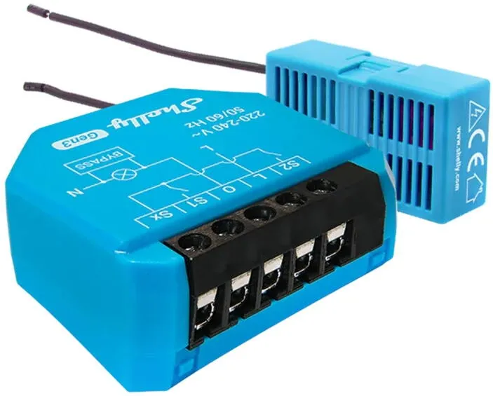 Shelly 1L Gen3 WiFi 1 canal controler de iluminat non-neutru