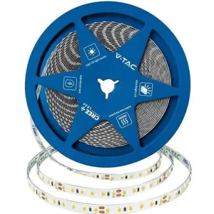 Corp Iluminat V-TAC BANDA LED 8MM 10W/M 24V IP20 ROLA 10M 6500K CIP CREE