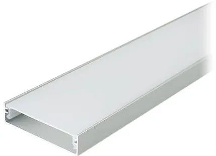 V-TAC Profil aluminiu pentru banda LED 2M 40MM x 10MM - argintiu