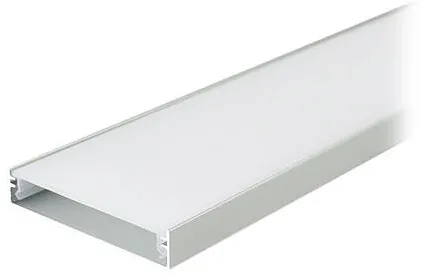 V-TAC Profil aluminiu pentru banda LED 2M 50MM x 10MM - argintiu
