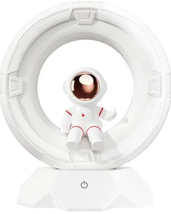XO Veioza LED astronaut cu acumulator 1200MAH - alb