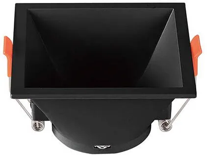 V-TAC Corp spot GU10 patrat 93X93X55MM - negru