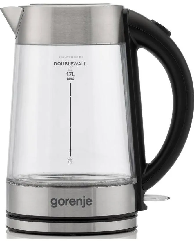 GORENJE K17GDWII Kettle, electric, Capacity 1.7 L, Power 2200 W, Stainless steel