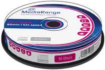 MediaRange CD-R 52x 700MB/80min Cake10