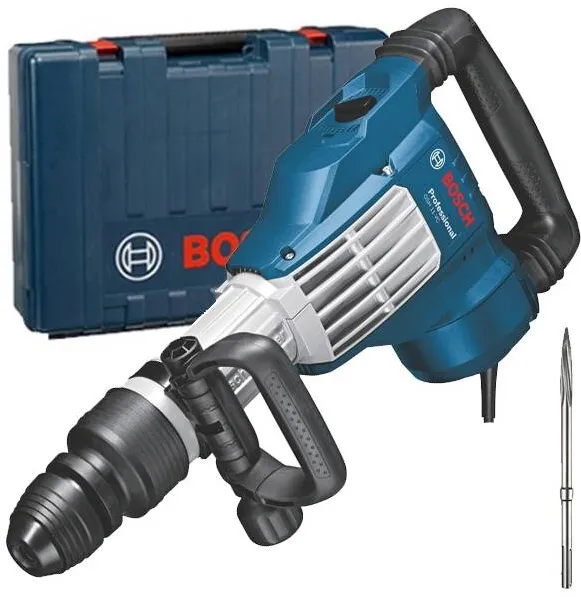 BOSCH GSH 11 VC - Demolator SDS-Max, 1700 W, 23 J, turatie reglabila, sistem antivibratii, led service, turatie constanta, valiza plastic, accesorii