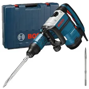 BOSCH GSH 7 VC - Demolator SDS-Max, 1500 W, 13 J, turatie reglabila, sistem antivibratii, led service, turatie constanta, pornire lina, valiza plastic, accesorii