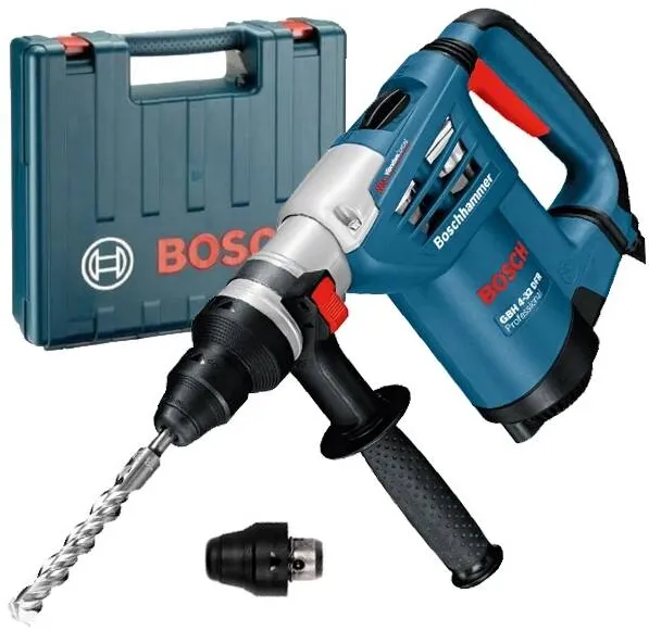 BOSCH GBH 4-32 DFR - Rotopercutor SDS-Plus, 900 W, 4.2 J, mandrina interschimbabila, protectie suprasarcina, valiza plastic