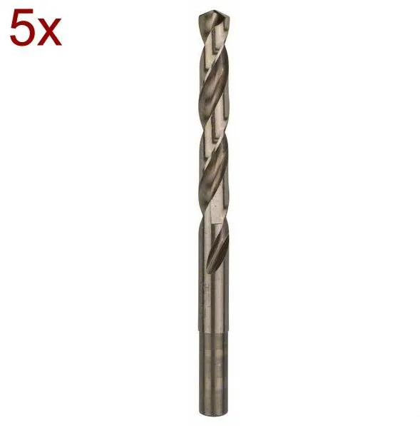 Bosch Metal twist drill HSS-Co, DIN 338,  10.5mm (5 pieces, working length 87mm)