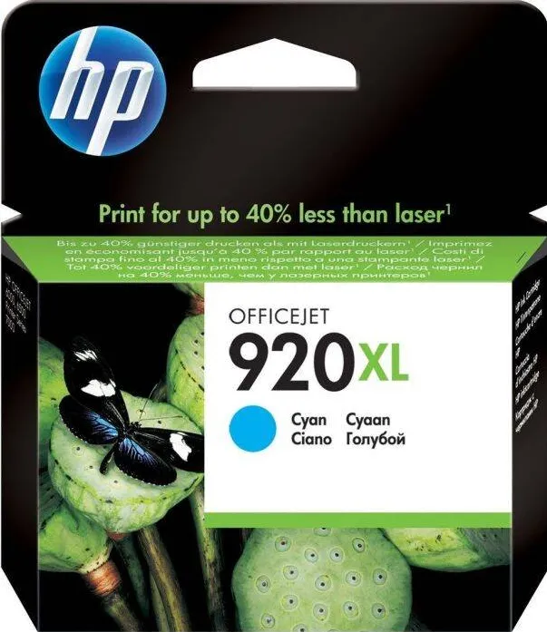 Cartus Imprimanta HP 920XL original cyan high capacity 700 pages 1-pack