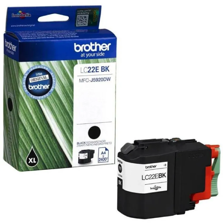 Cartus Imprimanta Brother LC-22EBK Black