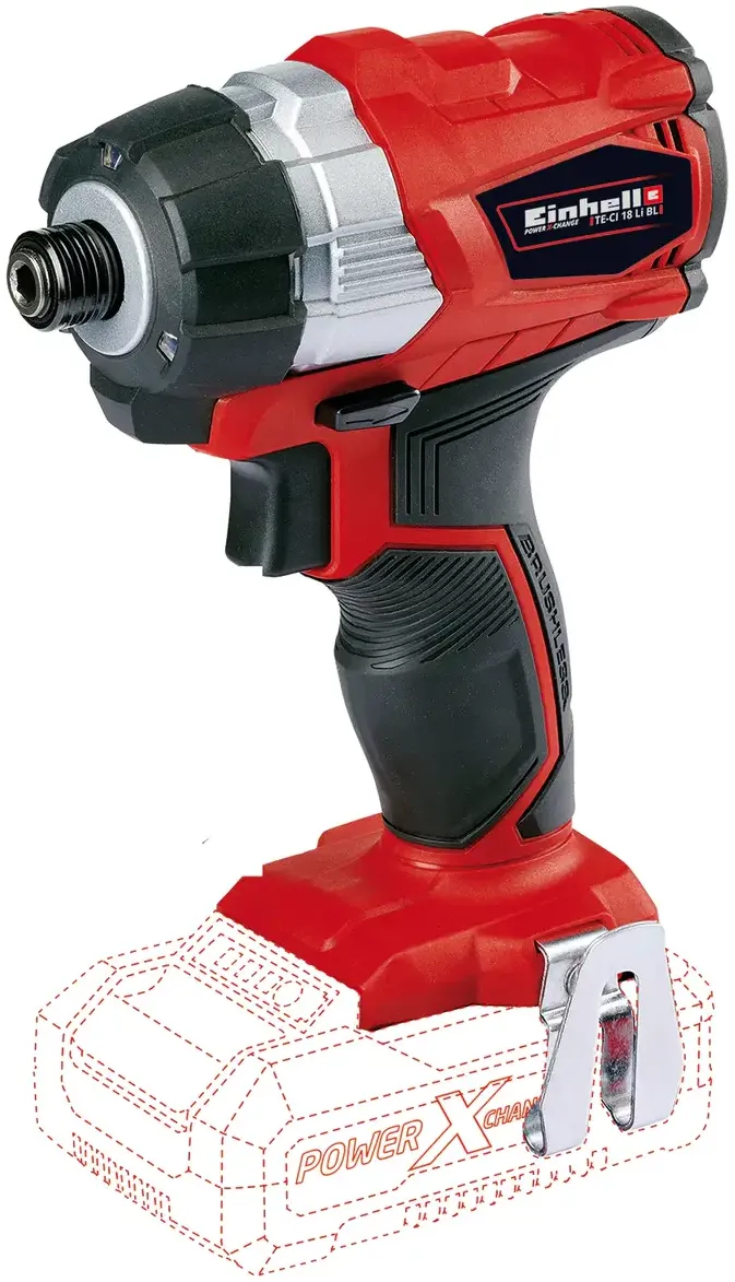 Einhell Surubelnita fara fir cu impact Power X-Change TE-CI 18 Li Brushless Solo, 18 V, 180 Nm, nu include acumulator