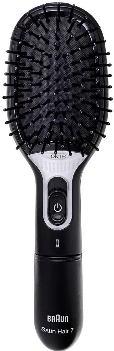 BRAUN BR710 Adult Paddle hairbrush Black, Green 1 pc(s)