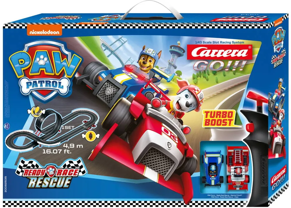 Carrera GO!!! 20062535 Paw Patrol - Ready Race Rescue